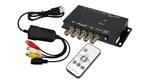 4-CHANNEL Mini Quad Video Multiplexer With Usb Dvr Adapter And Ir Remote. Fixed Price $48.00.