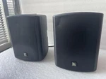 Kramer Tavor 5-O Pair Of Black Speakers, Power Cord Only. Fixed Price $99.99.