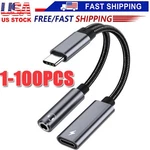Samsung Galaxy S25 Headphone Adapter, Usb To Aux Mic Jack With Pd 60W Gray Lot. Fixed Price $32.70.