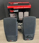 Gigaware 2.0 Multimedia Speakers Model 4000299 Set Of. Fixed Price $19.79.
