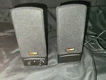 Gigaware Pc Jack Computer Speakers 1432 Pair Only, Untested, Parts, Grade B. Fixed Price $8.00.