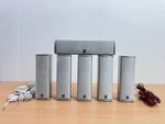 Yamaha Silver NX-S200 Home Theatre Speakers 4 Satellite + Centre Cables. Fixed Price $35.93.