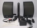 Rca WSP150 Wireless Black Speakers With 900 Mhz Transmitter - Parts/repair Only. Fixed Price $39.99.