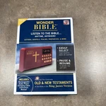 Wonder Bible Kjv Talking Audio Player James Version New, Sealed. Fixed Price $29.50.