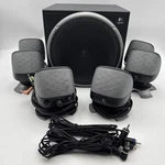 Logitech X-620 6.1 Surround Sound Speaker Audio System. Fixed Price $89.99.