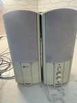 Yamaha YST-M7 Powered Multimedia Speakers Pair W/ Supply Tested Working. Fixed Price $65.00.