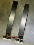 Hifi Dell Swivel Speakers S320 22 Tall Audio 4OHM 15W Pair Floor Stand Base. Fixed Price $38.36.