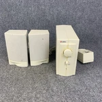 Vintage Labtec LCS-2420 Computer Amplified Speakers W/ Subwoofer Set Works. Fixed Price $42.95.
