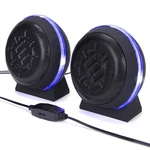 Led Gaming Speakers With In-line Volume Control & Powerful 5W Drivers. Fixed Price $19.99.