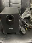 Logitech Z313 2.1 Channel Speaker System Subwoofer Wired Remote Rca Black. Fixed Price $45.00.
