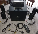 Logitech Z-5300 Thx 5.1 Dolby Surround Sound Computer Speaker System W/subwoofer. Fixed Price $155.95.