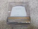New Targus Bluetooth Wireless Mobile Speaker W/microphone Silver (TA-22MBSP-SIL). Fixed Price $19.98.