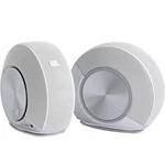 Jbl Pebbles 2.0 Speaker System (2-PIECE) Silver/white New. Fixed Price $189.99.