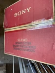 Sony SS-B3000 Bookshelf Speakers Pair 3-WAY 120W 8 Ohm Black Stereo Shielded. Fixed Price $550.00.