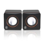 Manhattan Usb Powered Stereo Speaker System - Small Size With Volume Control &. Fixed Price $18.29.
