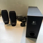 Logitech S-220 Computer System With & Subwoofer Black. Fixed Price $34.99.