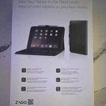 Zagg Messenger Folio Keyboard Case For 9.7" Apple Ipad Air/pro Bluetooth Black. Fixed Price $24.49.