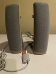 Vintage Polk Audio Computer Multimedia Wired Speakers N279 For Hp - Tested/works. Fixed Price $9.99.