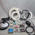 Large Lot Tv Splitters Coax Rca Cables Antenna Antronix Holland. Fixed Price $32.87.