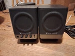 Altec Lansing 251 Black Right And Left Front Satellite Speakers. Tested Working. Fixed Price $29.00.