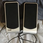 Iwave 2.0 Channel Wired Computer Speakers SP3024-SI Usb 3.5MM Black Silver. Fixed Price $30.00.
