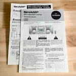 Original Sharp CD-BA200 Stereo Operation Manual & Quick Guide Player Boombox. Fixed Price $10.87.