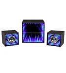 Leading Edge Infinity Light 2.1 Speaker System With Subwoofer New Bluetooth. Fixed Price $124.00.
