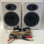Audioengine A5+ Classic 150W Powered Bookshelf Speakers - White. Fixed Price $279.99.