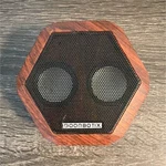 Boombotix Rex Portable Bluetooth Speaker Usb Input Brown/black Hexagon. Fixed Price $23.10.
