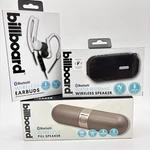 Billboard Bluetooth Speakers Lot Of 3. Fixed Price $17.87.