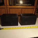 Audiovox COMP-100 Mini Hifi Speakers 4" Woofer 1" Dome Tweeter Sound Awsome.. Fixed Price $24.99.
