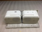 Bogen FG15W Foreground White Loudspeaker Pair Watts Max 8 Ohms- Tested. Fixed Price $19.99.