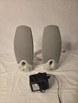 Jbl Pro Compaq Vintage Computer Speakers 387767-001 Tested Working. Fixed Price $24.99.