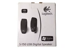Logitech S-150 Usb Stereo Computer Digital Channel Portable Speaker Black. Fixed Price $14.24.