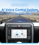 For Audi A4 2000-2009 7" Car Stereo Gps Android 14 Fm Radio Player Canbus 6+64GB. Fixed Price $244.00.