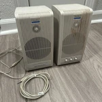 Altec Lansing ACS52 Computer Speakers W/audio Cable Vintage. Fixed Price $30.00.
