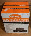 New Sealed Klipsch HD300 5.1 Channel Home Theater System Brand HD-300. Fixed Price $489.95.