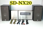 Sharp SD-NX20 Cd Md Stereo System Auvi 1BIT Audio Compact Hifi Speaker Set. Fixed Price $433.56.