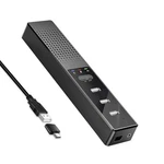 Cykvis 3 In 1 Usb Computer Speaker With Microphone, Laptop Desktop Conference. Fixed Price $40.33.