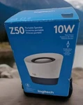 Logitech Z50 Portable Mini Speaker For Smartphone, Tablet & Pc, Ac Power 3.5MM. Fixed Price $17.99.