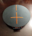 Ultimate Ears Roll Waterproof Bluetooth Speaker Gray Orange Tested Working!. Fixed Price $33.99.