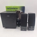Insignia NS-PCS21 Computer Speakers. Fixed Price $26.00.