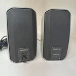 Sony SRS-A202 Desktop Speakers Bass Reflex 10 4 Ohm Powered Portable Mega. Fixed Price $19.95.