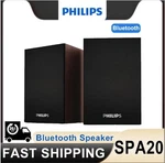 Philips SPA20 Bluetooth Speakers 360 Surround Wireless Stereo Pc Laptop. Fixed Price $55.99.