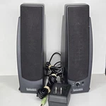 Altec Lansing Series 100 Computer Speakers 120 Powered Audio With Supply. Fixed Price $25.00.