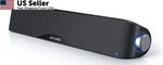Nylavee Computer Speakers, Hi-fi Stereo Sound Bar With Normal, Black. Fixed Price $90.66.