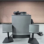 Bose Companion 3 Series Ii Multimedia Speaker System Gray Excellent 2.1 Channel. Fixed Price $115.00.