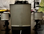 Bose Companion 3 Series Ii 2.1 Channel Wired Home Theater Speaker System. Fixed Price $169.25.