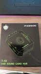 T10 External Sound Card, Phoinikas Usb Audio Adapter For Pc Windows, Mac, Linux,. Fixed Price $17.99.