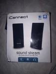 Iconnect Sound Stream 2.0 Channel Speakers Usb 3.5MM Plug-n-play Black Mac/wind. Fixed Price $40.00.